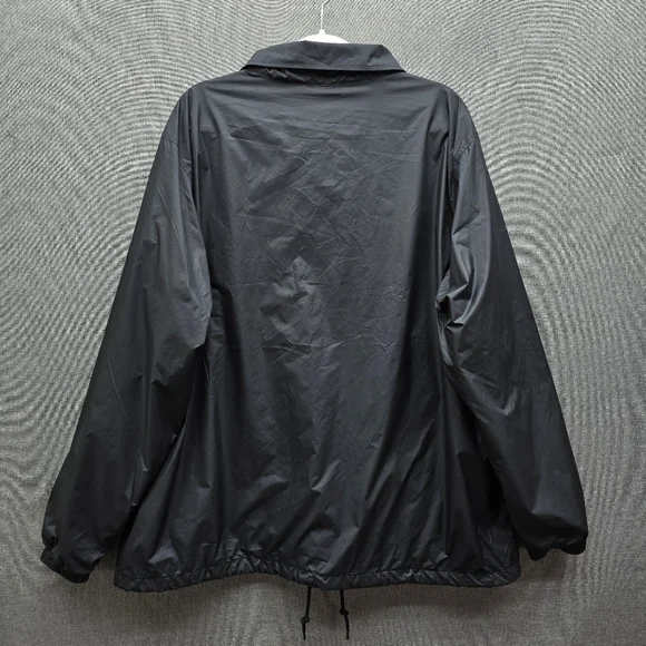 Nike Men's Black Fit Club Coaches Jacket Size XL - Picture 2 of 11